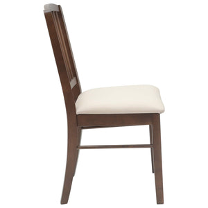 Sedie da pranzo 2 pcs Marrone Chiaro 50 x 52,5 x 91 cm