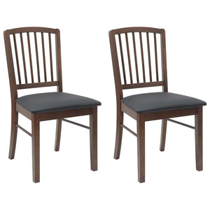 Sedie da pranzo 2 pcs Marrone Chiaro 50 x 52,5 x 91 cm 42020448