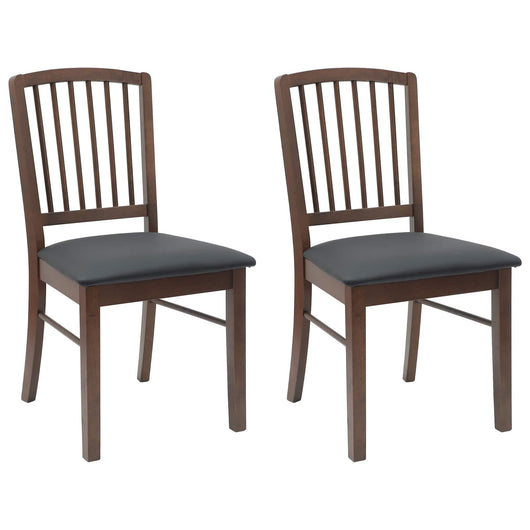 Sedie da pranzo 2 pcs Marrone Chiaro 50 x 52,5 x 91 cm 42020448
