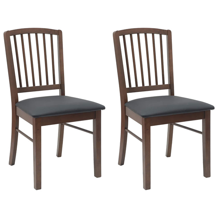 Sedie da pranzo 2 pcs Marrone Chiaro 50 x 52,5 x 91 cm 42020448