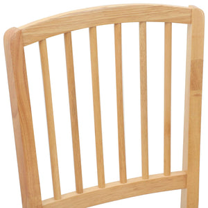 Sedie da pranzo 2 pcs Naturale 50 x 52,5 x 91 cm 42020449