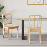 Sedie da pranzo 2 pcs Naturale 50 x 52,5 x 91 cm 42020450
