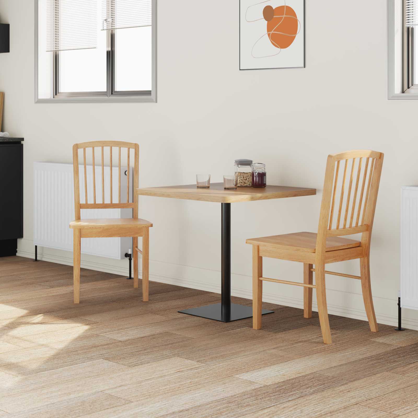 Sedie da pranzo 2 pcs Naturale 50 x 52,5 x 91 cm 42020450