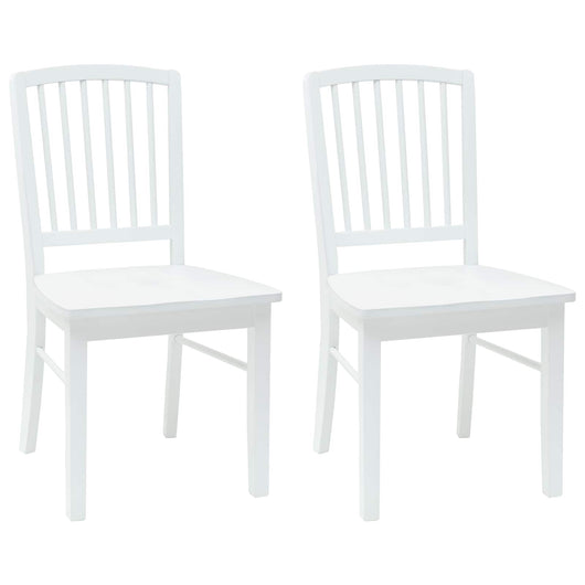 Sedie da pranzo 2 pcs Bianco 50 x 52,5 x 91 cm 42020453