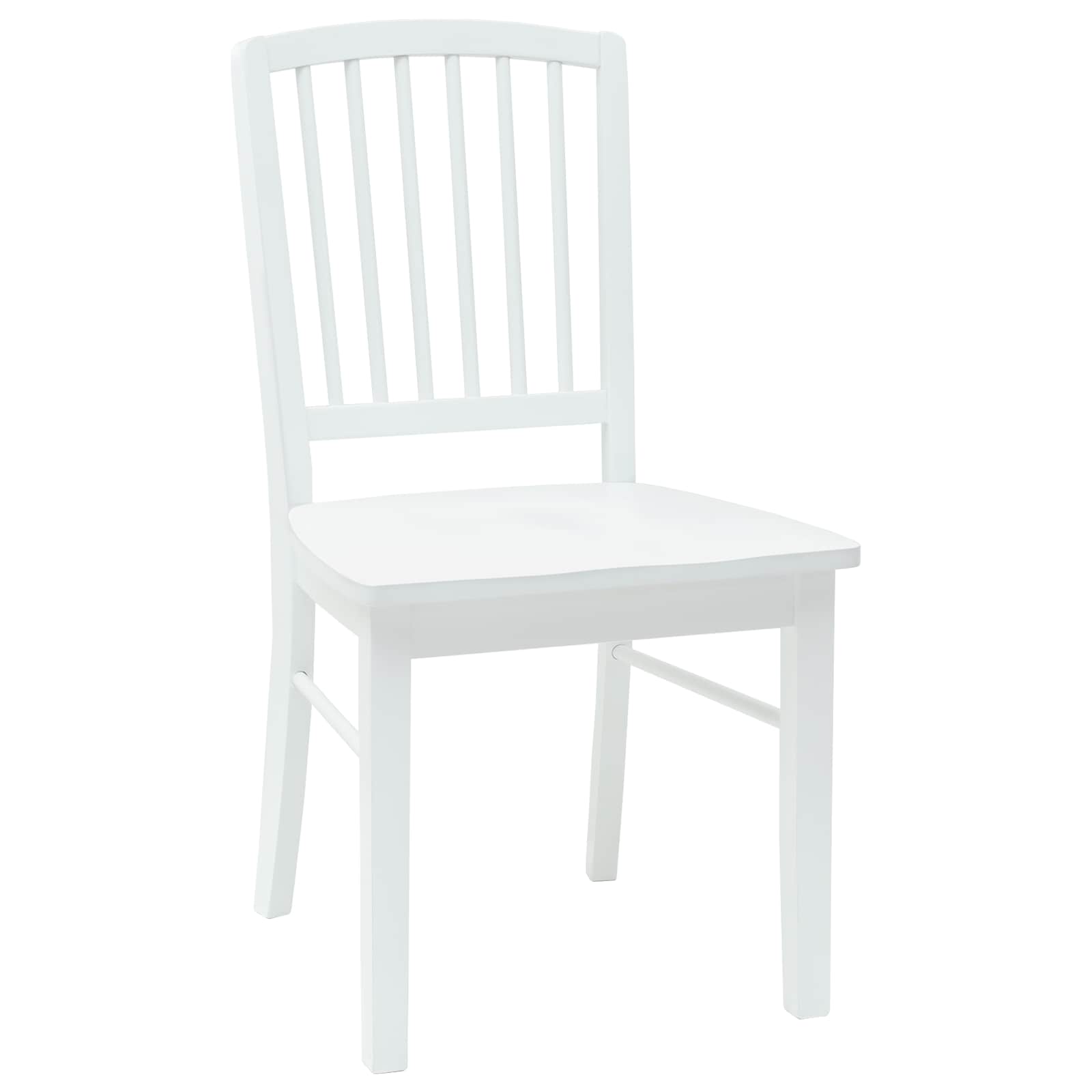 Sedie da pranzo 2 pcs Bianco 50 x 52,5 x 91 cm 42020453