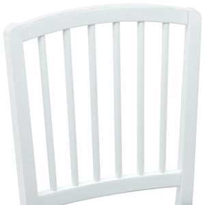 Sedie da pranzo 2 pcs Bianco 50 x 52,5 x 91 cm 42020454