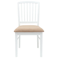 Sedie da pranzo 2 pcs Bianco 50 x 52,5 x 91 cm 42020454