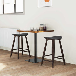 Sedie da pranzo 2 pcs Marrone Chiaro 46 x 37 x 63 cm 42020457