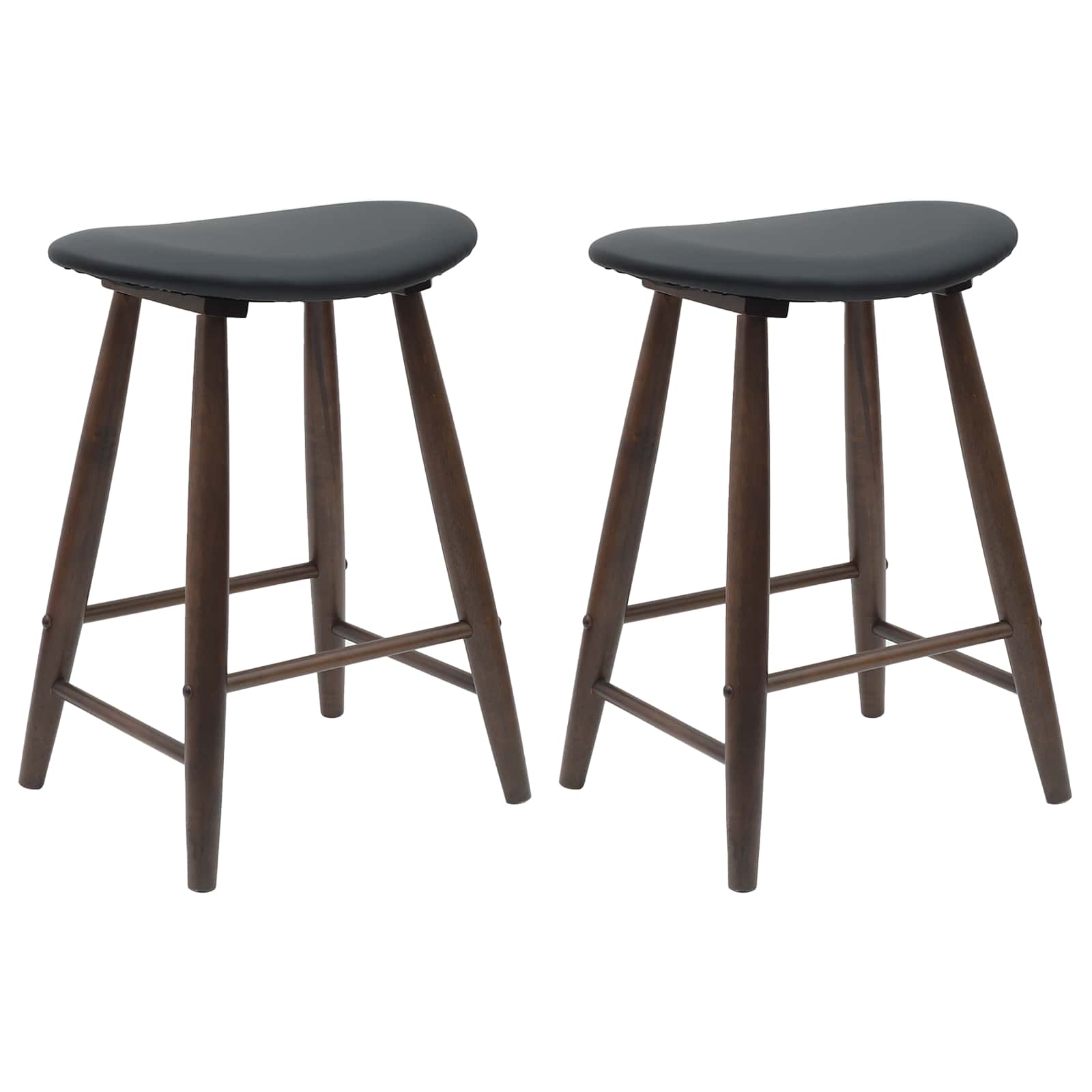 Sedie da pranzo 2 pcs Marrone Chiaro 46 x 37 x 63 cm 42020457