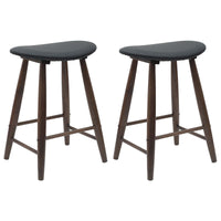 Sedie da pranzo 2 pcs Marrone Chiaro 46 x 37 x 63 cm 42020457