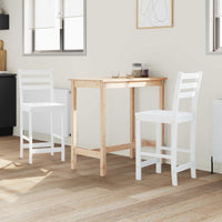 Sedie da pranzo 2 pcs Bianco 40 x 47,5 x 99,5 cm