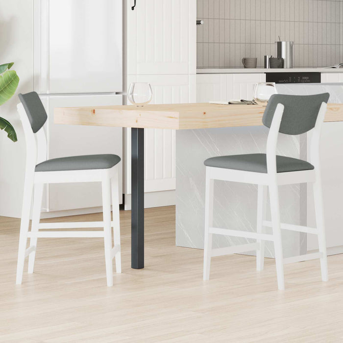 Sedie da pranzo 2 pcs Bianco 48 x 49 x 95 cm 42020478