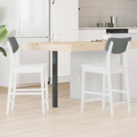 Sedie da pranzo 2 pcs Bianco 48 x 49 x 95 cm 42020480