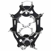 Artigli di ghiaccio per scarpe Nero XL 42021448