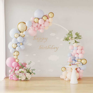 Arco Nuziale Bianco 220 x 45 x 200 cm Acciaio 42023031