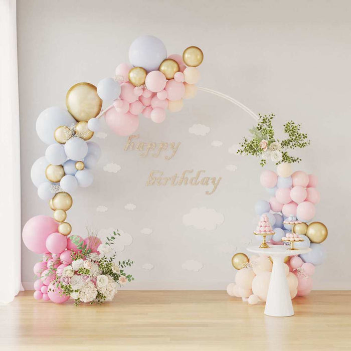 Arco Nuziale Bianco 220 x 45 x 200 cm Acciaio 42023031