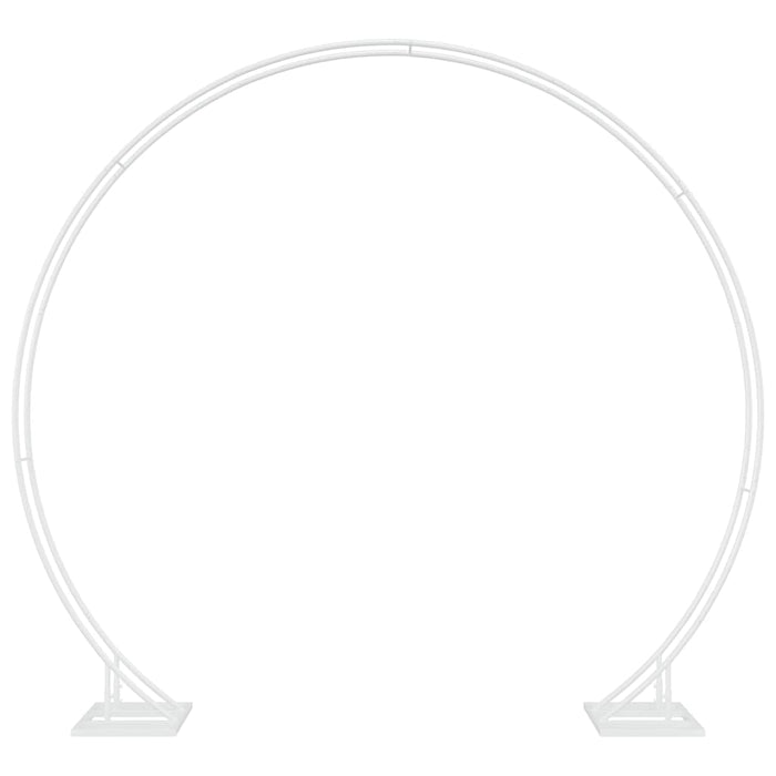 Arco Nuziale Bianco 220 x 45 x 200 cm Acciaio 42023031