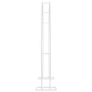 Arco Nuziale Bianco 220 x 45 x 200 cm Acciaio 42023031