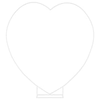 Arco Nuziale Bianco 195 x 35 x 211 cm Acciaio 42023033