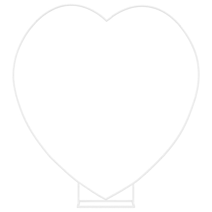 Arco Nuziale Bianco 195 x 35 x 211 cm Acciaio 42023033