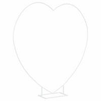 Arco Nuziale Bianco 195 x 35 x 211 cm Acciaio 42023033