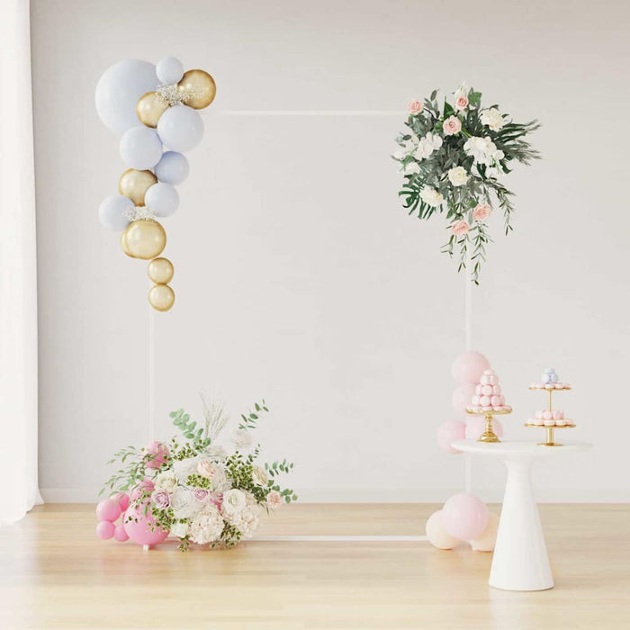 Arco Nuziale Bianco 150 x 45.9 x 200 cm Acciaio 42023039