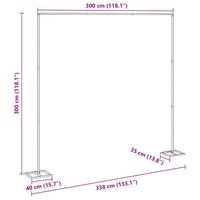Arco Nuziale Oro 338 x 35 x 300 cm Acciaio 42023041