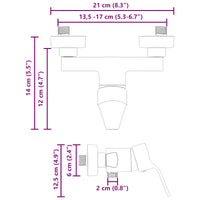 Miscelatore Doccia Cromo G 1 / 2 pollici Ottone 42023388