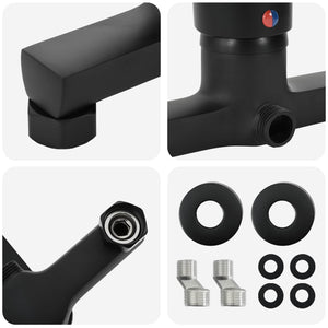 Miscelatore Doccia Nero G 1 / 2 pollici Ottone 42023389