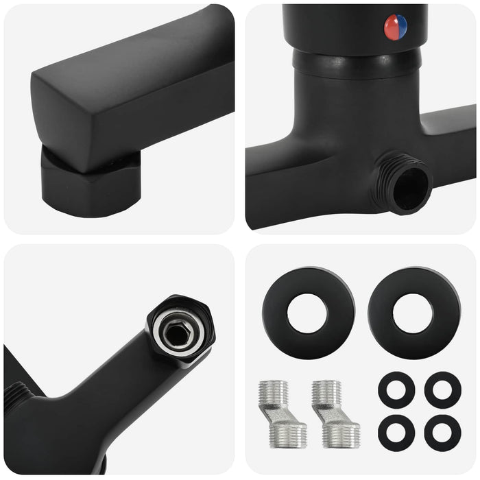 Miscelatore Doccia Nero G 1 / 2 pollici Ottone 42023389