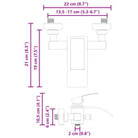 Miscelatore Doccia Cromo G 1 / 2 pollici 42023394