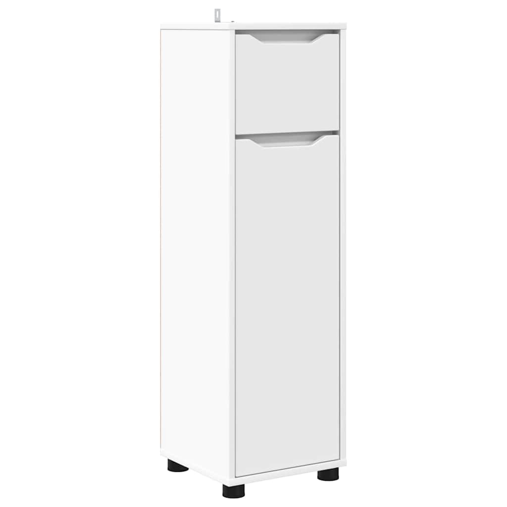 Set di mobili per il bagno 4 pcs Bianco Legno multistrato 3403840