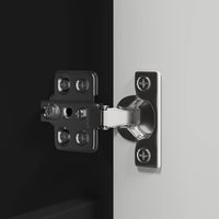 Set di mobili per il bagno 3 pcs Nero Legno multistrato 3403851