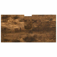 Set di mobili per il bagno 3 pcs Rovere fumé Legno multistrato 3403855