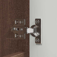 Set di mobili per il bagno con cassetto 3 pcs Rovere Marrone 3403857