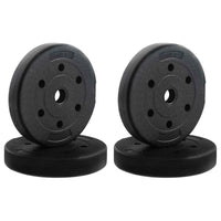 Set di Manubri 4-in-1 Nero e Rosso 121 x 19,5 x 19,5 cm 3403862