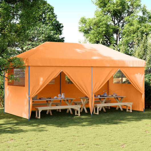 Tenda Party Arancione 292 x 580 x 315 cm Tessuto Oxford 42023672