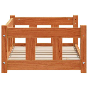 Letto per Cani Marrone cerato 65,5 x 50,5 x 28 cm Pino massello 869883