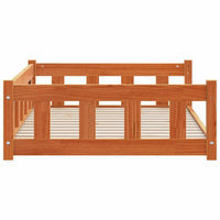 Letto per Cani Marrone cerato 55 x 45 x 28 cm Pino massello 869886