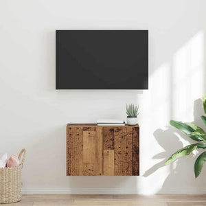 Mobile TV da parete Legno vecchio 59,5 x 31 x 40 cm 892345