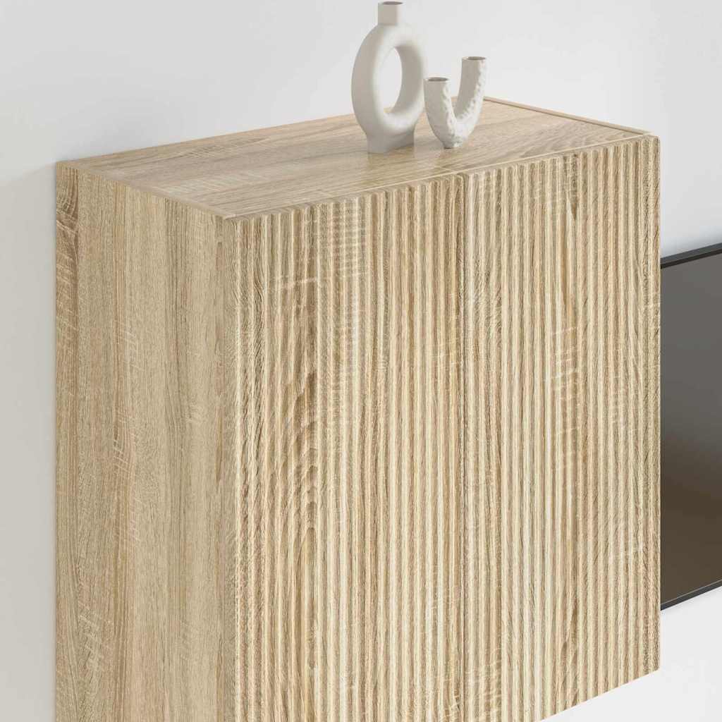 Mobile TV da parete Rovere Sonoma 59,5 x 31 x 60 cm 892351