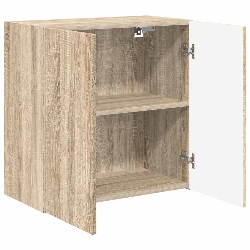Mobile TV da parete Rovere Sonoma 59,5 x 31 x 60 cm 892351