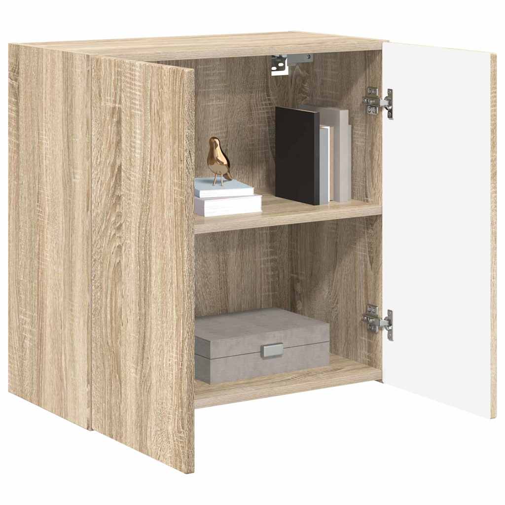 Mobile TV da parete Rovere Sonoma 59,5 x 31 x 60 cm 892351
