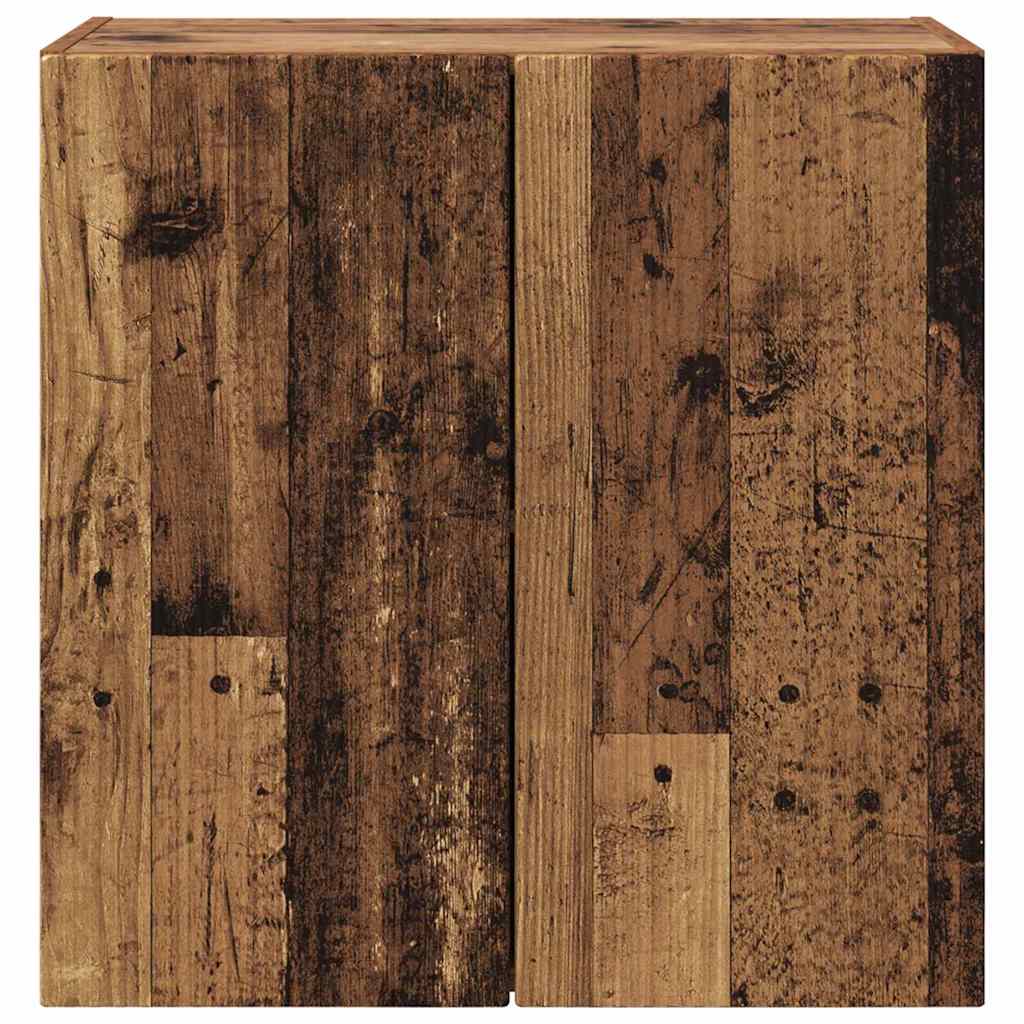 Mobile TV da parete Legno vecchio 59,5 x 31 x 60 cm 892357