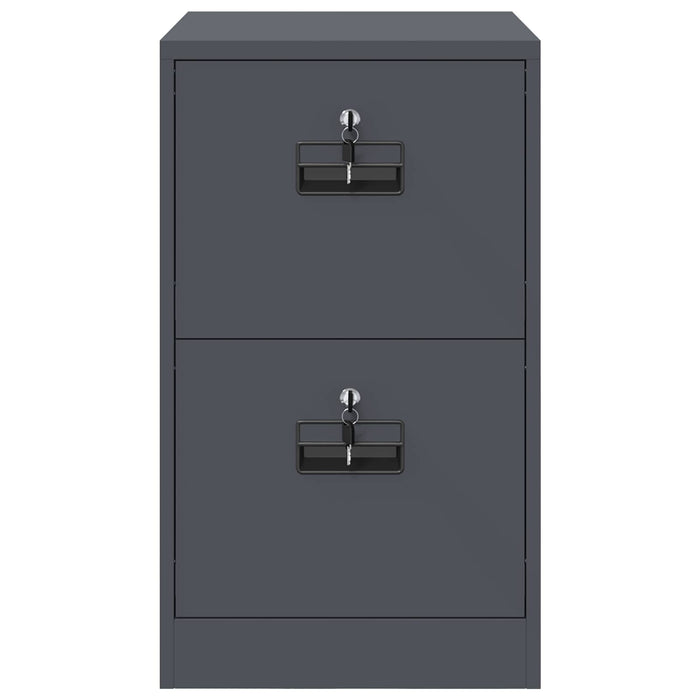 Armadio per File con cassetto Antracite 44 x 50 x 106.5 cm 891594