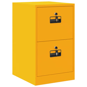 Armadio per File con cassetto Giallo senape 44 x 50 x 106.5 cm 891595