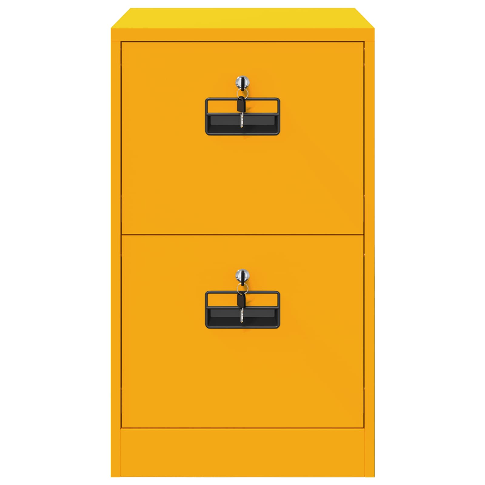 Armadio per File con cassetto Giallo senape 44 x 50 x 106.5 cm 891595