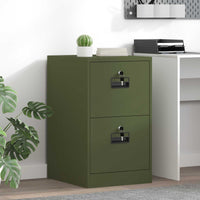 Armadio per File con cassetto Verde oliva 44 x 50 x 106.5 cm 891596