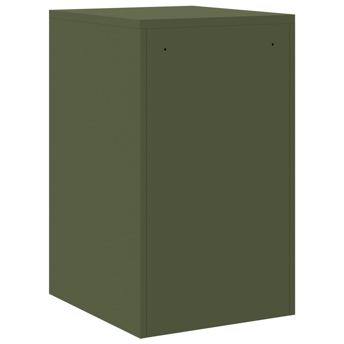 Armadio per File con cassetto Verde oliva 44 x 50 x 106.5 cm 891596