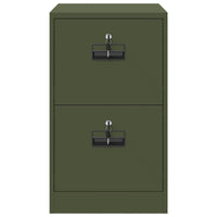 Armadio per File con cassetto Verde oliva 44 x 50 x 106.5 cm 891596